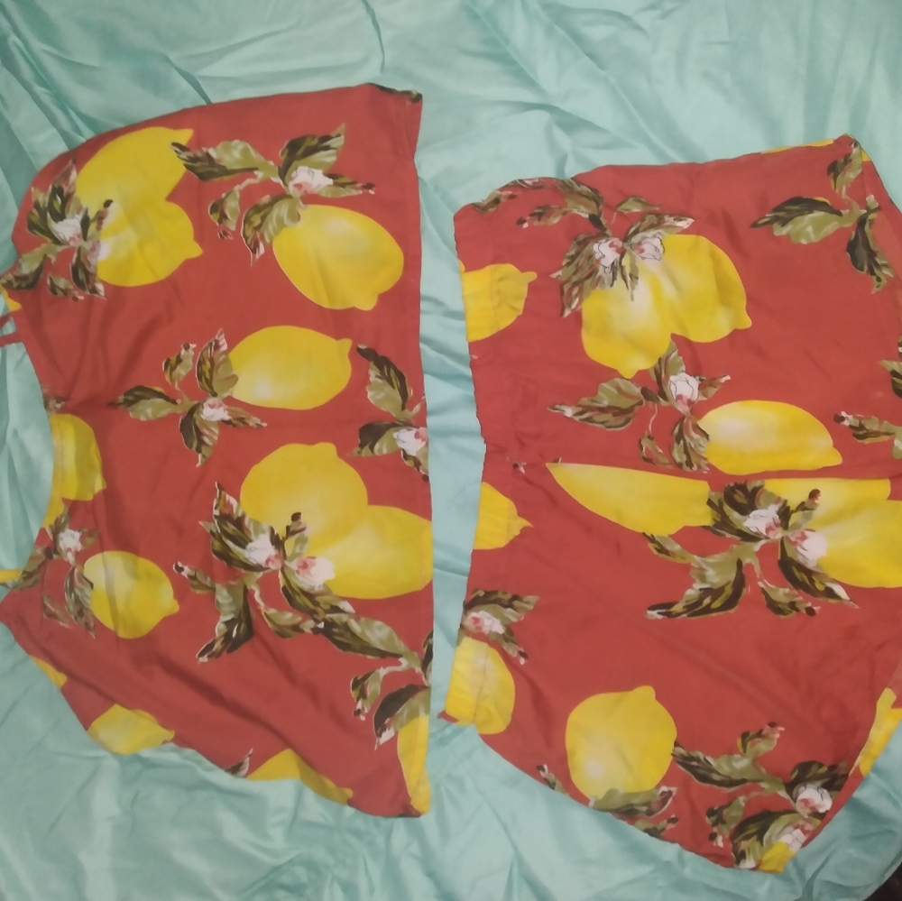 Fruit red yellow 2 piece set